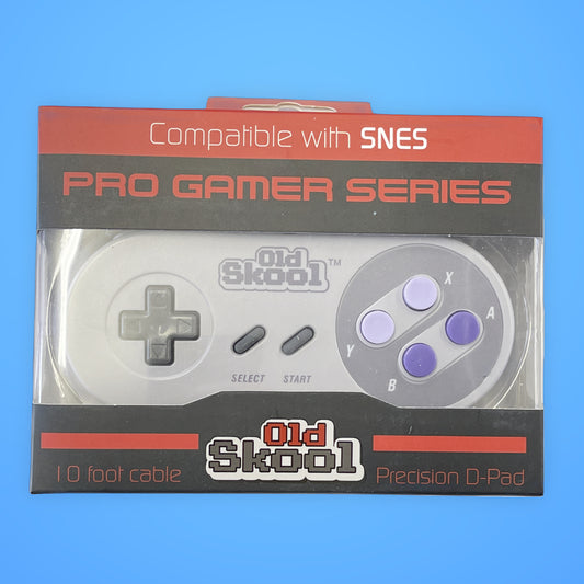 Snes Controller PRO Gamer Series for Super Nintendo by Old Skool