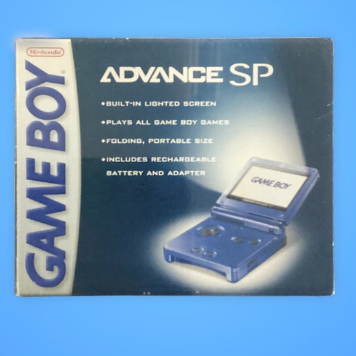 GameBoy Advance SP (Blue)(CIB)