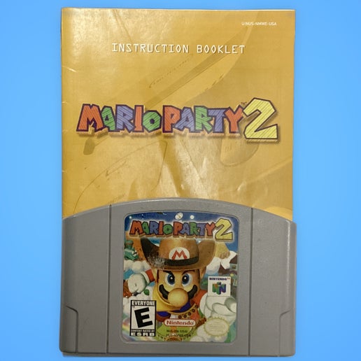 Mario Party 2 w/ Manual