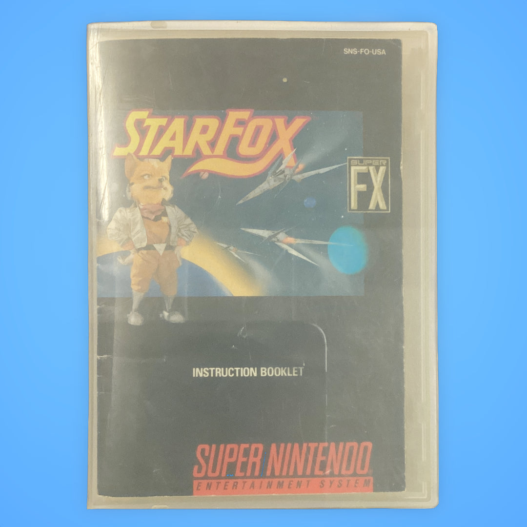 StarFox w/ Manual