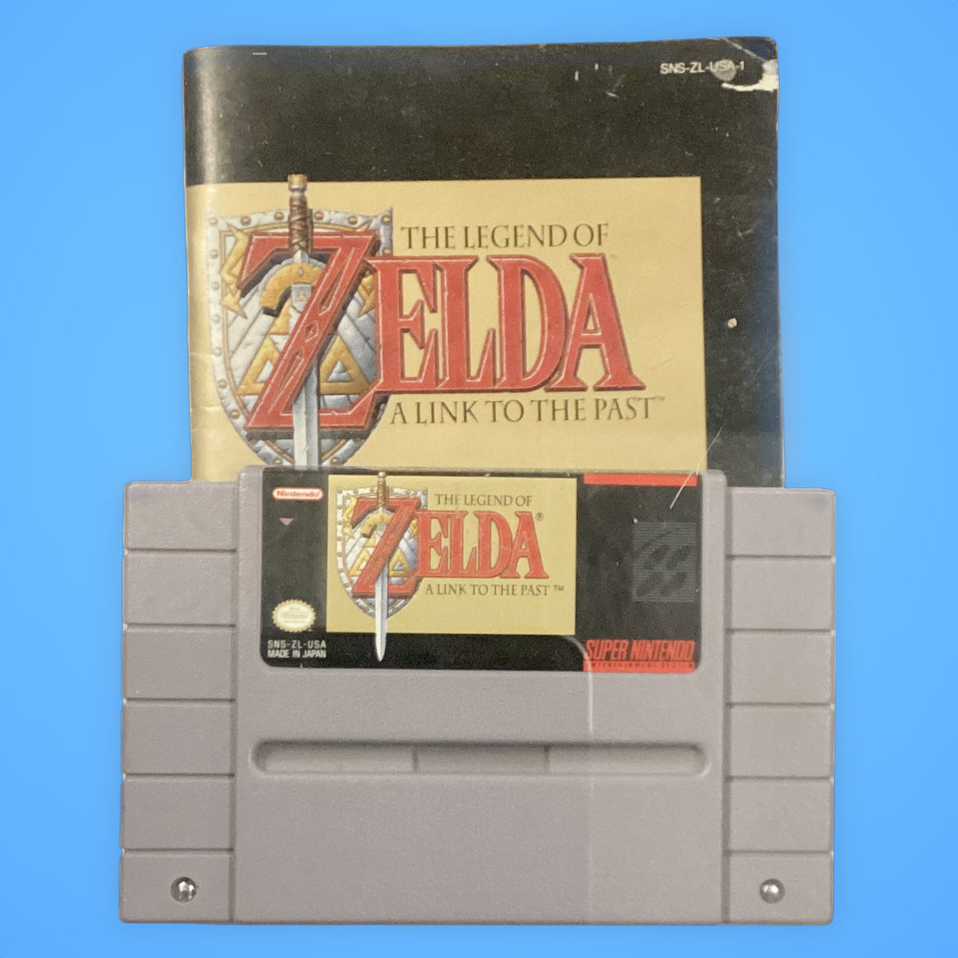 Legend of Zelda:LTTP w/ Manual