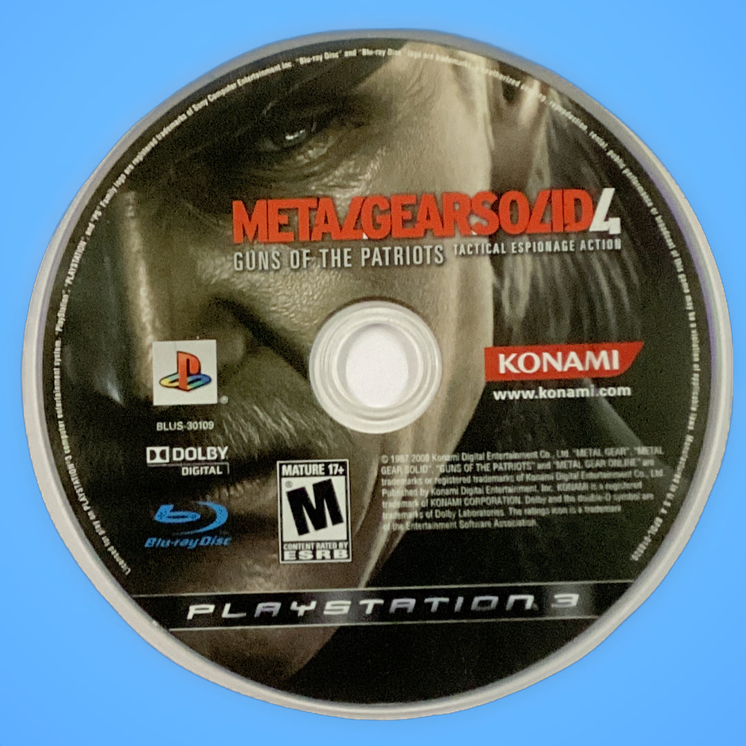 Metal Gear Solid 4 (loose)