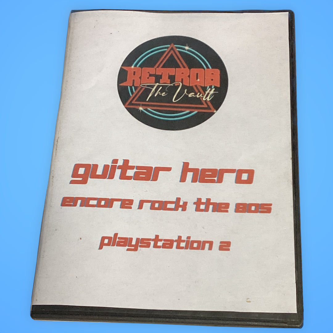 Guitar Hero Encore Rock The 80s (loose)