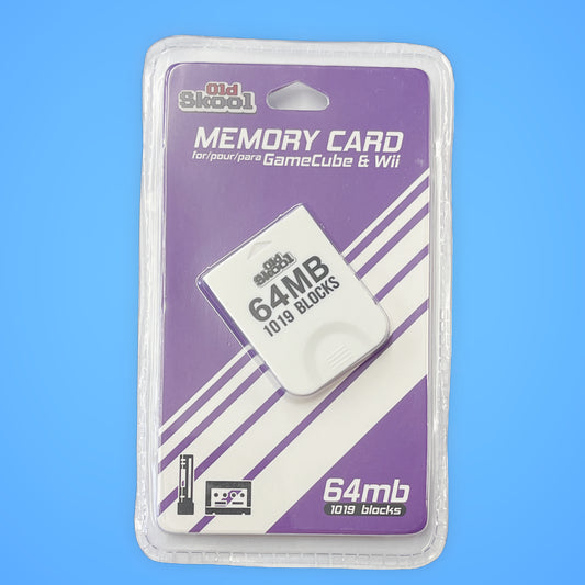 Old Skool GameCube Memory Card 64MB