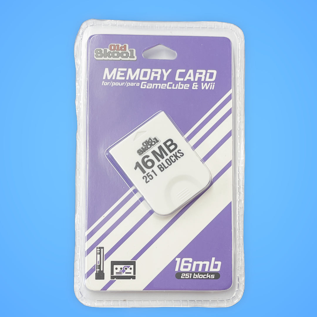 Old Skool GameCube Memory Card 16MB